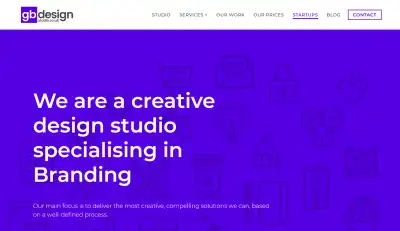 GB Design Studio website preview