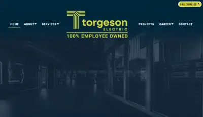 Torgeson Electric website preview